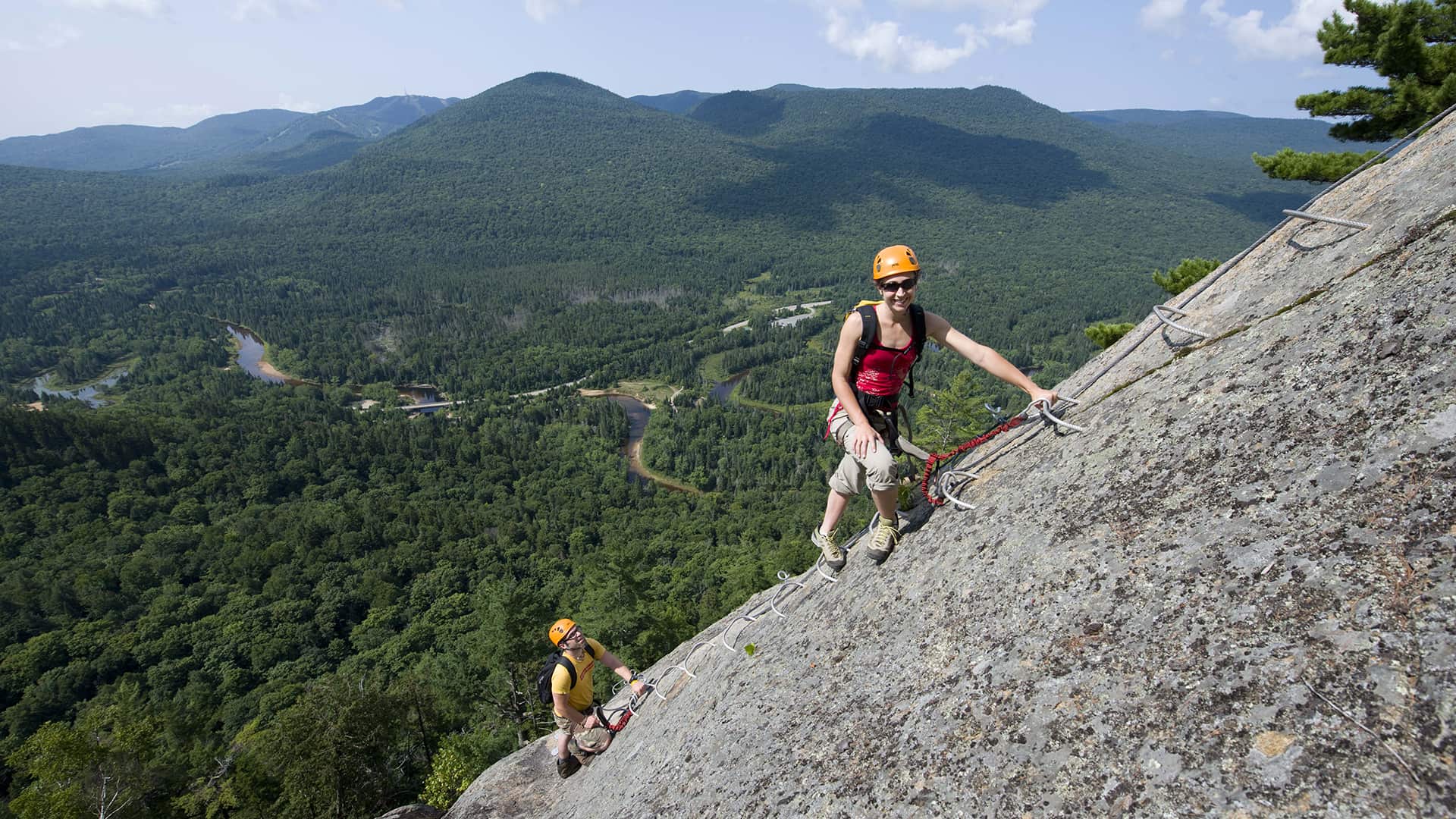 Zipline - Mont Tremblant - Aia ferrata laurentides