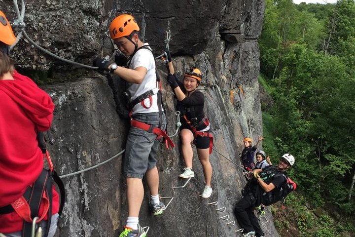 Ziplines & Via Ferrata - Mont-Catherine