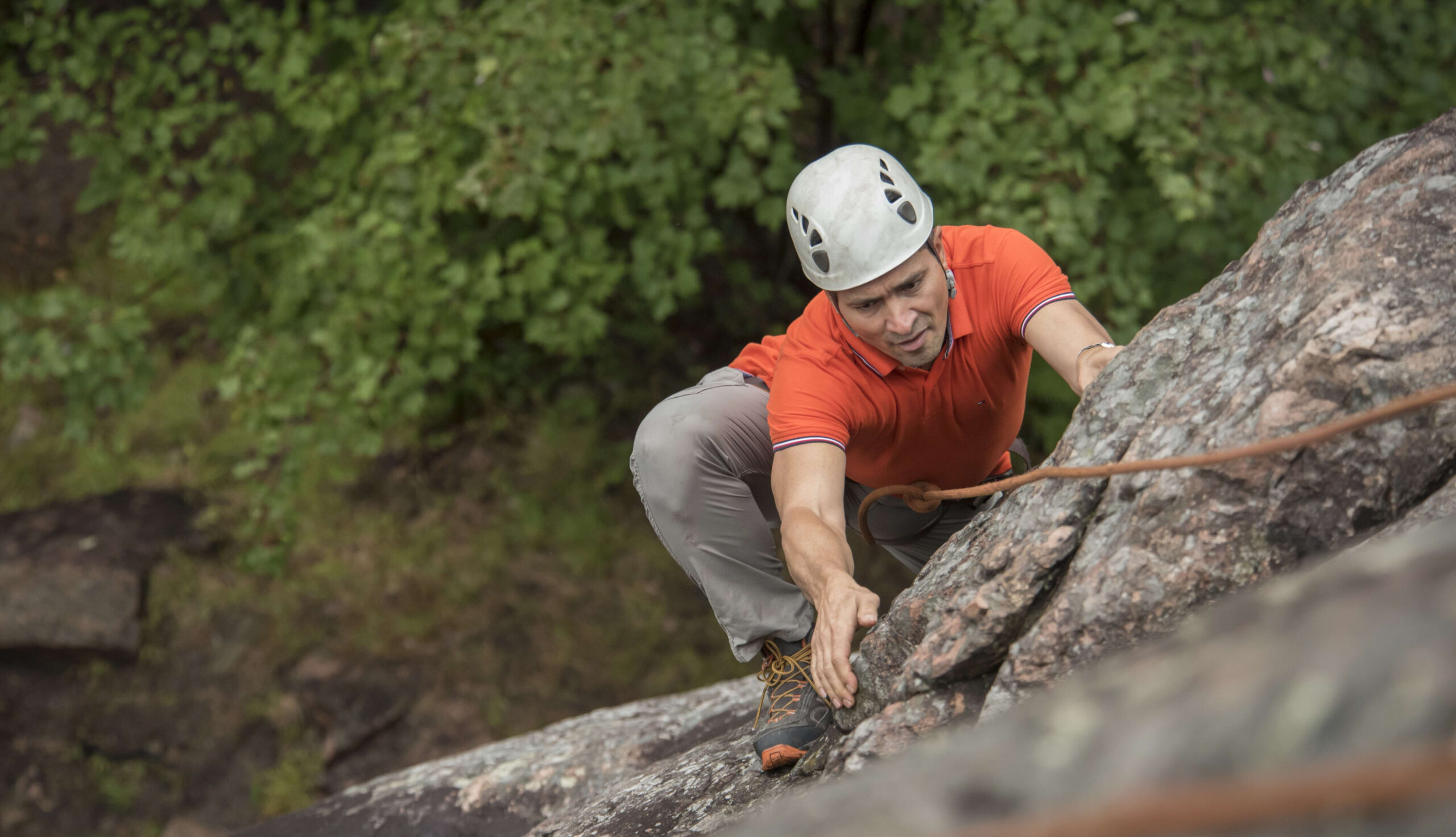 Escalade mont tremblant - Learn to Rock Climb